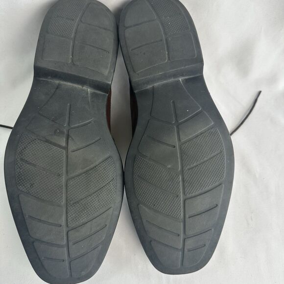 Men's Bostonian Flexlite "Hommes" Brown Leather Dress Shoe 10 1/2M - Picture 8 of 9